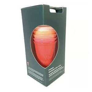 Starbucks Holiday Christmas 2019 Reusable 16 Oz. Hot Cups 6 Cups With Lids New